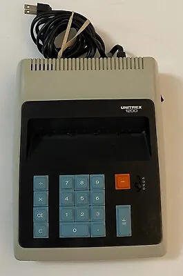 Vintage Eiko Business Machine Unitrex 1200 Electric Desktop Adding Machine • $25