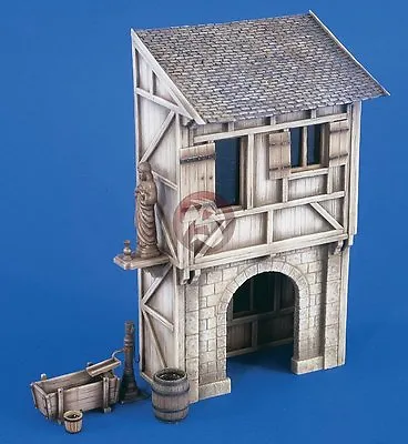 Verlinden 1/35 Old German City Store Section With Gallery [Resin Diorama] 2229 • $145.52