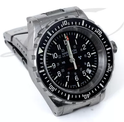 2007 Marathon Swiss Divers Wrist Watch | High Torque Quartz | Stainless Steel • $750.95