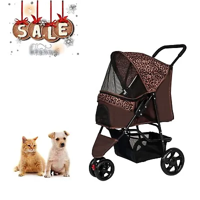Kinbor Dog Cat Stroller Double Stroller For Small Dogs Strollers With Carriers • $59.99