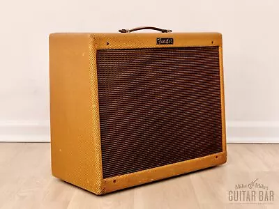 1955 Fender Super Tweed 5E4 Vintage Tube Amp 2x10 W/ Jensen P10Q 6V6 • $7199.99