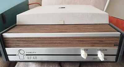 £85 • Buy Fidelity HF43 1970's Record Player, Grey.