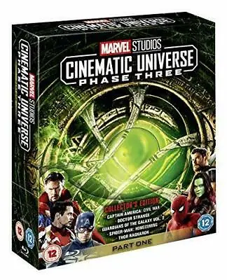 Marvel Studios Cinematic Universe Phase Three Part One Blu-ray • £19.99