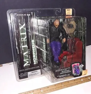 McFarlane The Matrix Reloaded Morpheus Series 2 - Detailed Action Figure - 2003 • $92.15