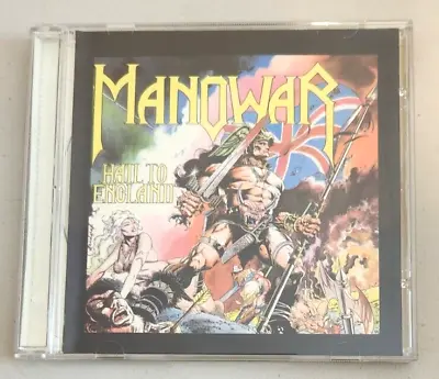 MANOWAR ‎Hail To England CD Original 1984 NO UPC MFN CD-19 RARE READ DESCRIPTION • $18.99