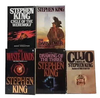 Stephen King Dark Tower Wastelands Cujo Cycle Of The Werewolf & More  • $35