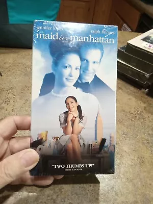 Maid In Manhattan (VHS 2003) FACTORY SEALED JENNIFER LOPEZ RALPH FIENNES • $2.99