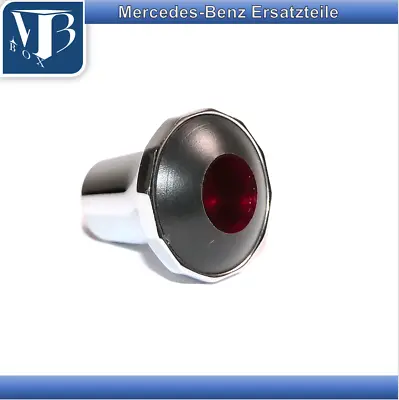 Mercedes-Benz W121 190SL & W120 Pontoon Chrome Button Hazard Lights Red New • $73.90