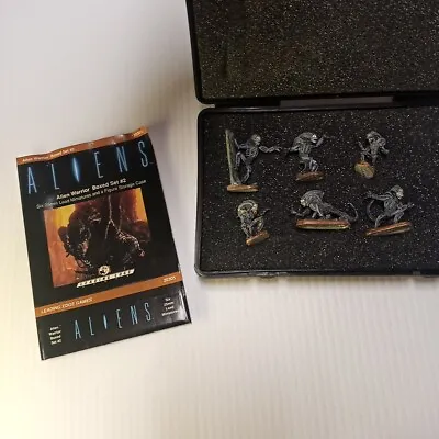 Aliens -Leading Edge Alien Warrior Boxed Set #2 Lead Miniatures. Open Box. Paint • $54