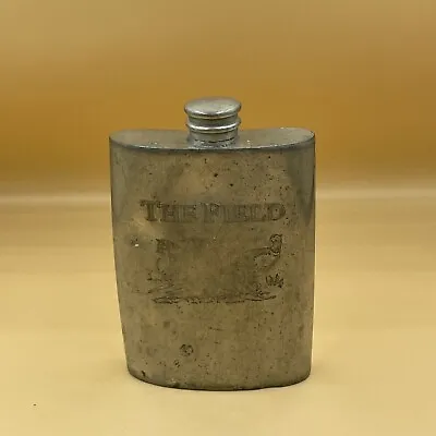 £8.99 • Buy  The Field    Pewter Hip Flask- Used - Made In Sheffield