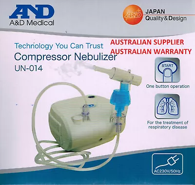  A&D Medical UN-014 Compact Compressor Neb With Child & Adult Msks Set • $165