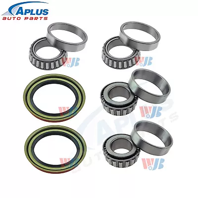 6x Front Wheel Bearing And Race Set & Seal Kit Assembly For 1975-1996 Ford F-150 • $28.40