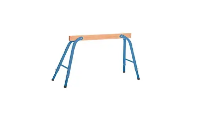 £29.99 • Buy Saw Horse Telescopic Legs Wooden Boards Steel Trestle Stand Carpenter