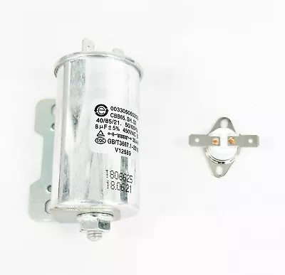 GENUINE FISHER PAYKEL DRYER  CAPACITOR H00330506020B & Thermostat Overload Fuse • $26.95