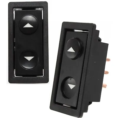 Power Window Switch Button Pair Set For 88-89 Chevy GMC C/K Pickup Truck • $24.52