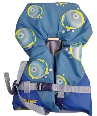 Sterns Infant Life Vest For Under 30lbs Blue Fish  • $14.98