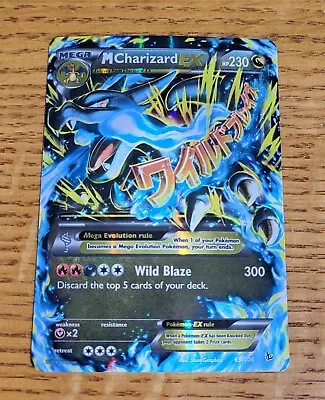 Pokemon Card MEGA M Charizard EX (X) XY Flashfire 69/106 Ultra Rare NM+ 2014 • $109.99