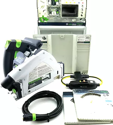 Festool Plunge Cut Track Saw TS 55 REQ - 561556 -Circular Saw Case Blades Cords • $529.99