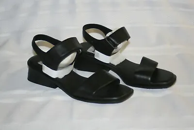 Nappa Leather Black Air Spree 71/2 M Black Sandal • $7