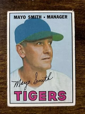 1967 Topps - #321 Mayo Smith • $0.99