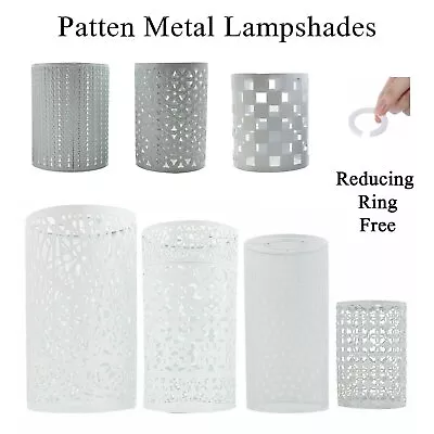 Easy Fit Pendant Light Shade Metal Drum Lampshade Table/Ceiling/pendant Shades • £7.45