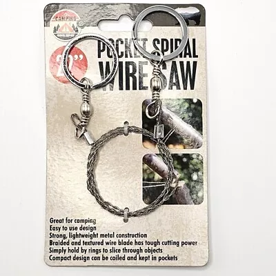 Portable Hand Wire 22  Saw Wilderness Emergency Survival Camping Pocket Tool • $6.36