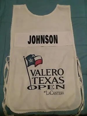 $250 • Buy Valero Texas Open Caddie Bib La Cantera Zach Johnson Open Ryder British Pga