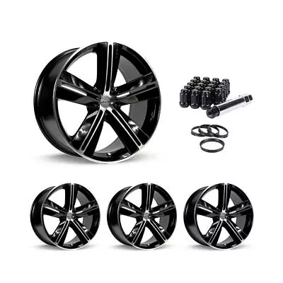Wheel Rims Set With Black Lug Nuts Kit For 14-16 Acura MDX P812574 17 Inch • $735.40