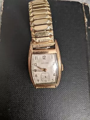 Vintage Men's Longines 10k GF Watch 30s/40s • $59.99