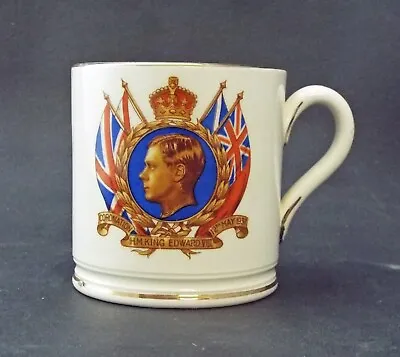 £17.99 • Buy King Edward VIII Coronation Mug 1937 - Bovey Pottery - Newquay, Cornwall