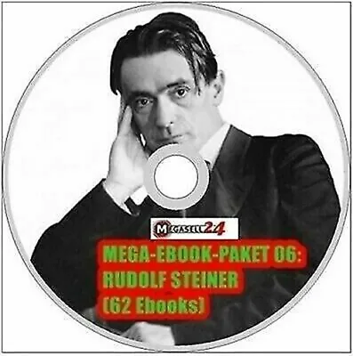 ☝ MEGA EBOOK PAKET 06 RUDOLF STEINER CD 62 EBooks Literatur Sammlung Wow PDF NEU • £8.50