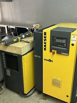 2006 Kaeser SM10 10 Hp Rotary Screw Air Compressor & TA 11 Cycling Air Dryer • $9000