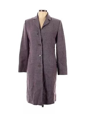 Amanda Smith Women Purple Wool Coat 12 • $28.99