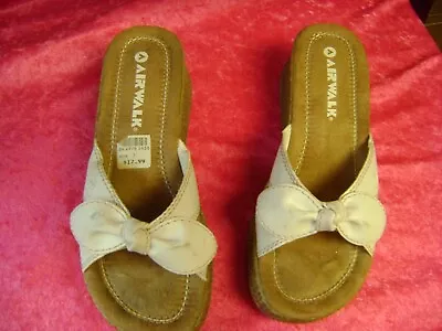 Womens Vintage Y2k Air Walk Slip On Sandals Clogs - Size 7-no Reserve • $2.99