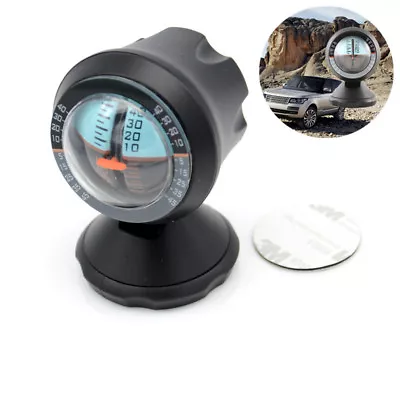 Car Inclinometer Angle Slope Tilt Indicator Level Meter Gradient Balancer Tool • $10.35