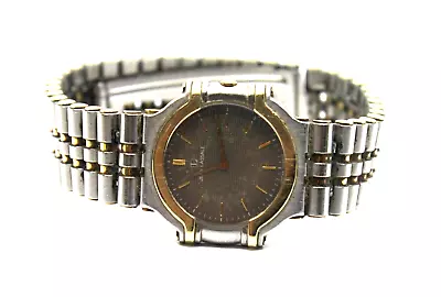 Jean Lassale Thalassa 2F70 24mm 14k Gold & SS Ladies Swiss Quartz Vintage Watch • $599.99