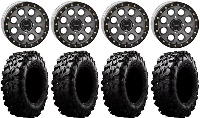 System 3 SB-7 15  Wheels Ti (4+3) 31  Carnivore Tires RZR Turbo S / RS1 • $1778.60