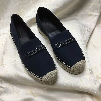 Karl Lagerfield Women’s Shoes Navy Sheep Suede • $45