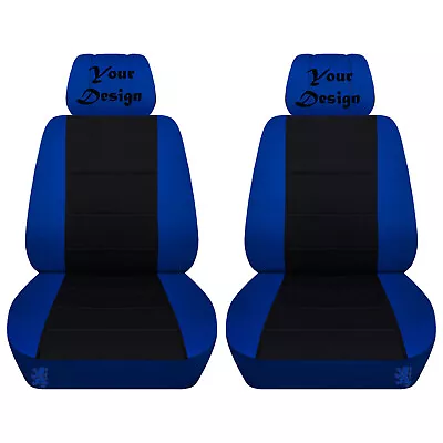 Front Seat Covers For A 2005 To 2010 Ford Mustang Your Customized Design ABF • $84.99