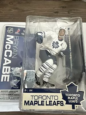 Mcfarlane NHL Bryan McCabe Toronto Maple Leafs White Jersey Series 13 Figure • $14.99