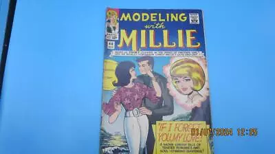 Modeling With Millie Comic # 40 Paper Dolls August 1965 Marvel Comics Silver Age • $19