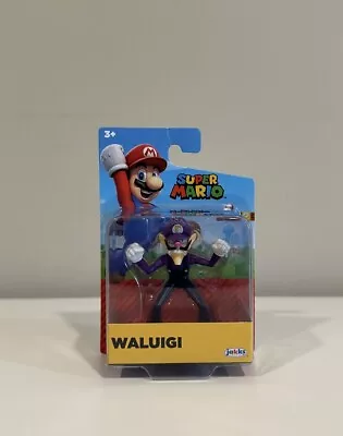 Jakks Pacific Super Mario WALUIGI 2.5 Inch Action Figure New • $12.99