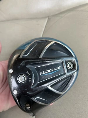 $89.73 • Buy Left Handed Callaway Rogue Driver 9.0 Degree Golf Club - Head Only