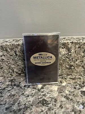 Metallica Black Album 1991 U.S. Sealed Cassette Tape W/ Hype Sticker • $750
