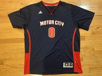 Adidas Nba Detroit Pistons Andre Drummond Motor City Swingman Jersey L Nwot • $74.99