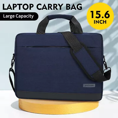 Laptop Sleeve Briefcase Carry Bag For Macbook Dell Sony HP Lenovo 15.6'' Navy • $23.55