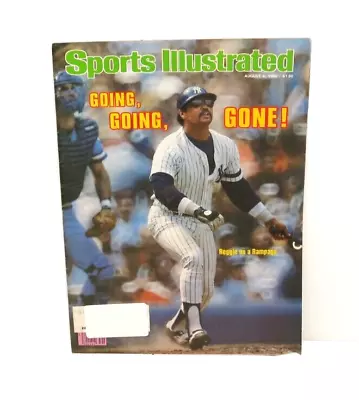 Sports Illustrated August 14 1980 Reggie Jackson New York Yankees Nadia Comaneci • $12.99