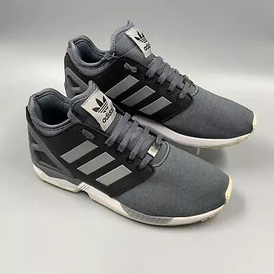 £19.99 • Buy Adidas Mens Size 8 Trainers Torsion Grey Black Trim