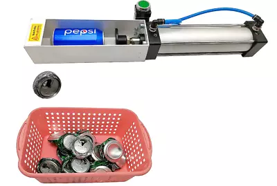 Heavy Duty Pneumatic Cylinder Soda Beer Can CrusherEco-Friendly Recycling Tool • $59.99