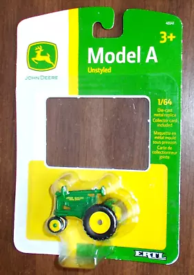 NEW John Deere 1/64  Model A Unstyled Farm Tractor  Diecast Replica • $3.95